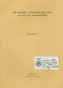 Ross Moffett Archealogical File