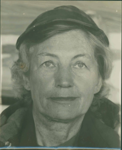 Enlarged Photographic Portrait of Miriam MacMillan