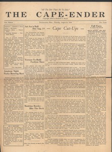 The Cape Ender - August 11, 1938