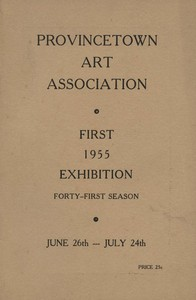 Provincetown Art Association Exhibition (First) 1955