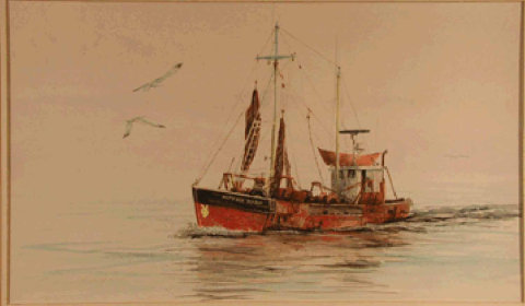 "The Patricia Marie, Memorial to the Crew" Eugene Sparks 
