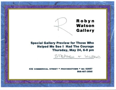Robyn Watson Gallery Preview