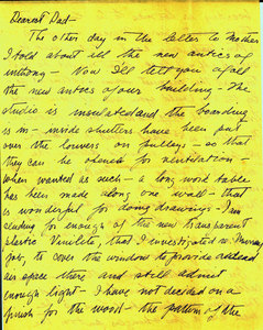 Letter to Mr. Bultman, Jr. from Fritz (October 7, 1946)
