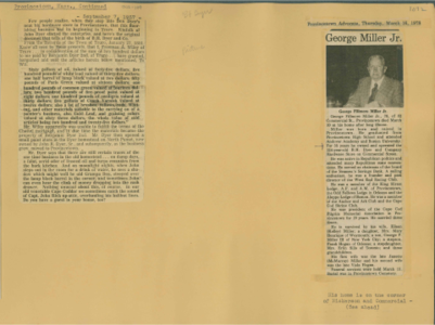 Scrapbooks of Althea Boxell (1/19/1910 - 10/4/1988), Book 2, Page 109
