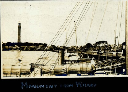 Pilgrim Monument from the Wharf