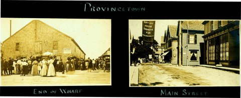 Commercial Street & Wharf Scene - Early Twentieth Century