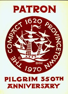 Pilgrim Monument Logo - 350th Anniversary