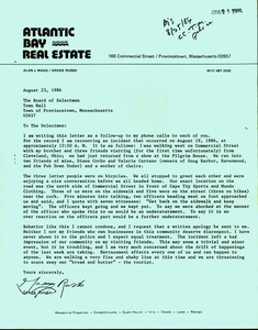 Spiritus - letter from Greg Russo (Atlantic Bay Real Estate)
