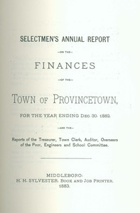 Annual Town Report - 1882