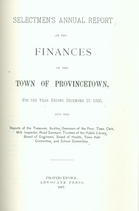 Annual Town Report - 1886