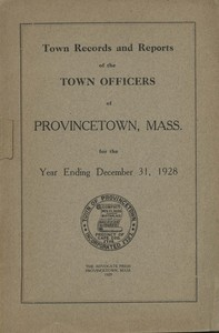 Annual Town Report - 1928