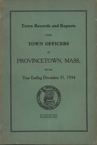 Annual Town Report - 1934