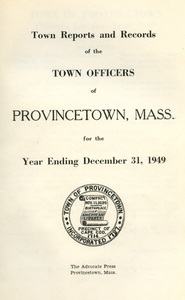 Annual Town Report - 1949