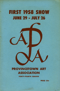 Provincetown Art Association Exhibition of 1958