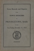 Annual Town Report - 1933