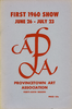 Provincetown Art Association Exhibition of 1960 (1st)